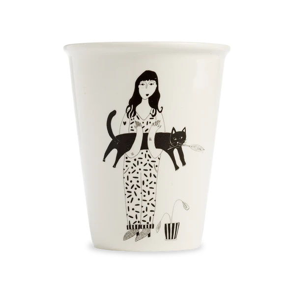 CUP BLACK CAT HELEN B