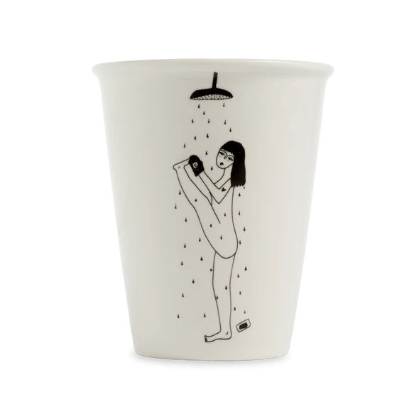 CUP "YOGA IN THE SHOWER" HELEN B