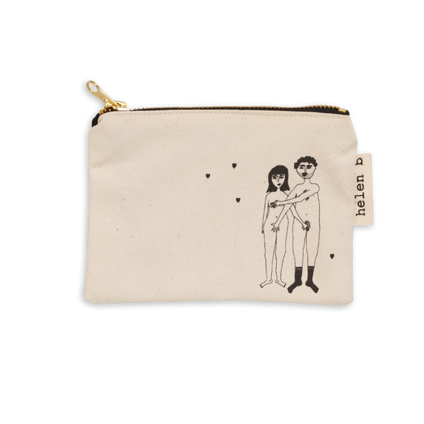 MINI POUCH NAKED COUPLE HELEN B