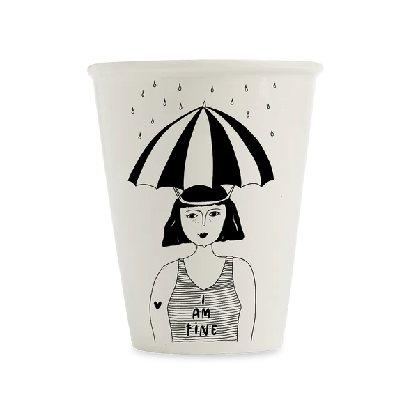 CUP I AM FINE HELEN B